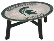 Michigan State Spartans Team Color Coffee Table
