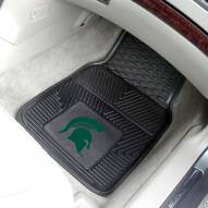 Michigan State Spartans Vinyl 2-Piece Car Floor Mats