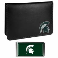 Michigan State Spartans Weekend Bi-fold Wallet & Color Money Clip