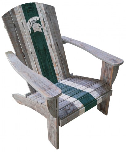 Michigan State Spartans Wooden Adirondack Chair