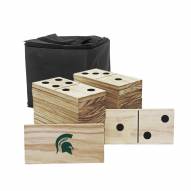 Michigan State Spartans Yard Dominoes