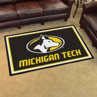 Michigan Tech Huskies 4' x 6' Area Rug