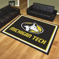 Michigan Tech Huskies 8' x 10' Area Rug