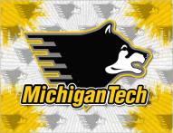 Michigan Tech Huskies Logo Canvas Print