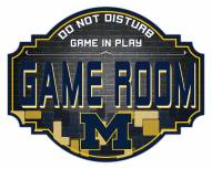 Michigan Wolverines 12" Game Room Tavern Sign