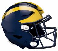 Michigan Wolverines 12" Helmet Sign
