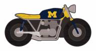 Michigan Wolverines 12" Motorcycle Cutout Sign