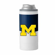 Michigan Wolverines 12 oz. Colorblock Slim Can Coolie