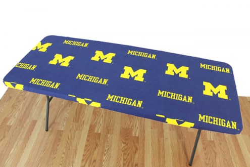 Michigan Wolverines 6' Logo Table Cover