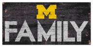 Michigan Wolverines 6" x 12" Family Sign