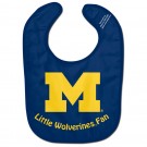 Michigan Wolverines All Pro Little Fan Baby Bib