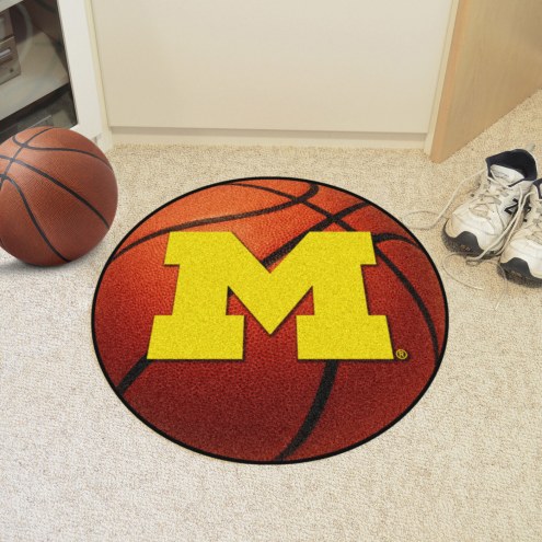 Michigan Wolverines Basketball Mat