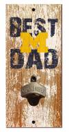 Michigan Wolverines Best Dad Bottle Opener