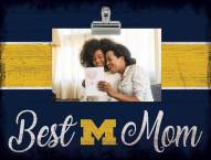 Michigan Wolverines Best Mom Clip Frame