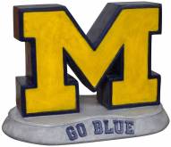 Michigan Wolverines "Block M Go Blue" Stone College Mascot