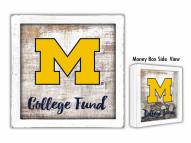 Michigan Wolverines College Fund Money Box