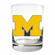 Michigan Wolverines College 2-Piece 14 Oz. Rocks Glass Set