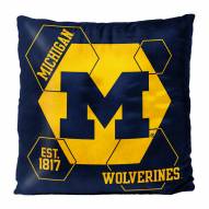 Michigan Wolverines Connector Double Sided Velvet Pillow