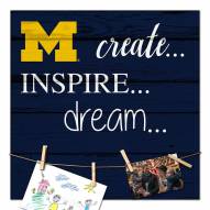 Michigan Wolverines Create, Inspire, Dream Sign