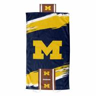 Michigan Wolverines Cycle Comfort Towel with Foam Pillow