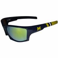 Michigan Wolverines Edge Wrap Sunglasses