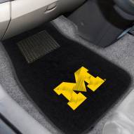 Michigan Wolverines Embroidered Car Mats