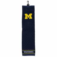 Michigan Wolverines Embroidered Golf Towel