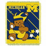 Michigan Wolverines Fullback Baby Blanket