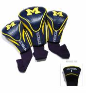 Michigan Wolverines Golf Headcovers - 3 Pack