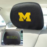 Michigan Wolverines Headrest Covers