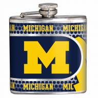 Michigan Wolverines Hi-Def Stainless Steel Flask