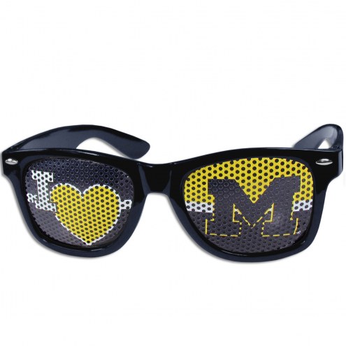 Michigan Wolverines I Heart Game Day Shades