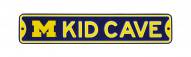 Michigan Wolverines Kid Cave Street Sign