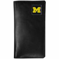 Michigan Wolverines Leather Tall Wallet