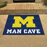 Michigan Wolverines Man Cave All-Star Rug