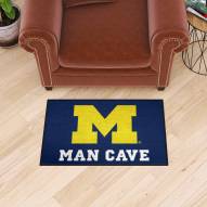 Michigan Wolverines Man Cave Starter Mat