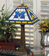 Michigan Wolverines Mission Table Lamp