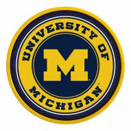 Michigan Wolverines Modern Disc Wall Sign
