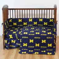 Michigan Wolverines Baby Crib Set