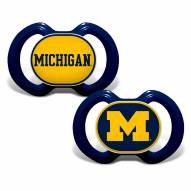 Michigan Wolverines Pacifier 2-Pack