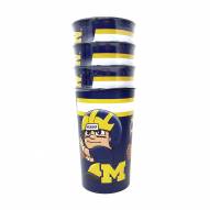 Michigan Wolverines Party Cups - 4 Pack