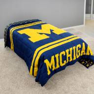 Michigan Wolverines Reversible Comforter Set