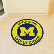 Michigan Wolverines Rounded Mat
