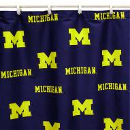 Michigan Wolverines Shower Curtain