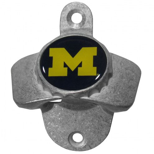 Michigan Wolverines Wall Mounted Bottle Opener