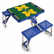 Michigan Wolverines Sports Folding Picnic Table