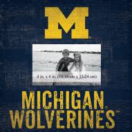 Michigan Wolverines Team Name 10" x 10" Picture Frame