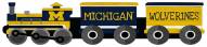 Michigan Wolverines Train Cutout 6" x 24" Sign