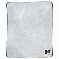 Michigan Wolverines Two-Tone Sherpa Throw Blanket