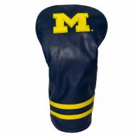 Michigan Wolverines Vintage Golf Driver Headcover
